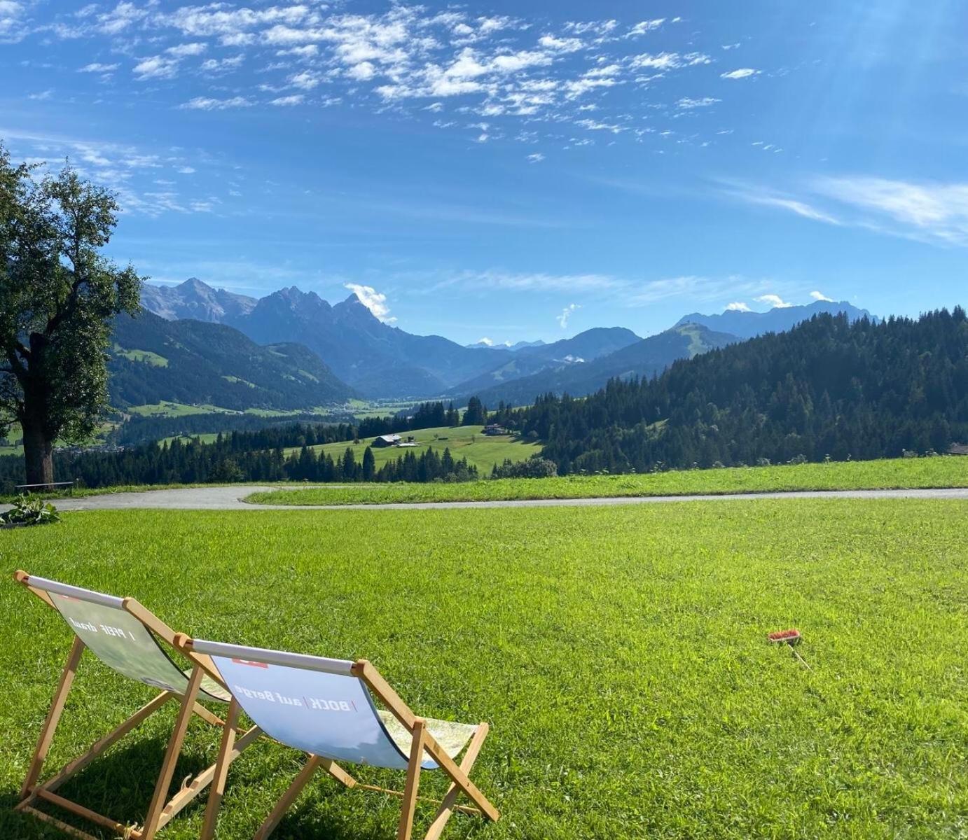 Ferienwohnung Baerfeld Fieberbrunn Buitenkant foto