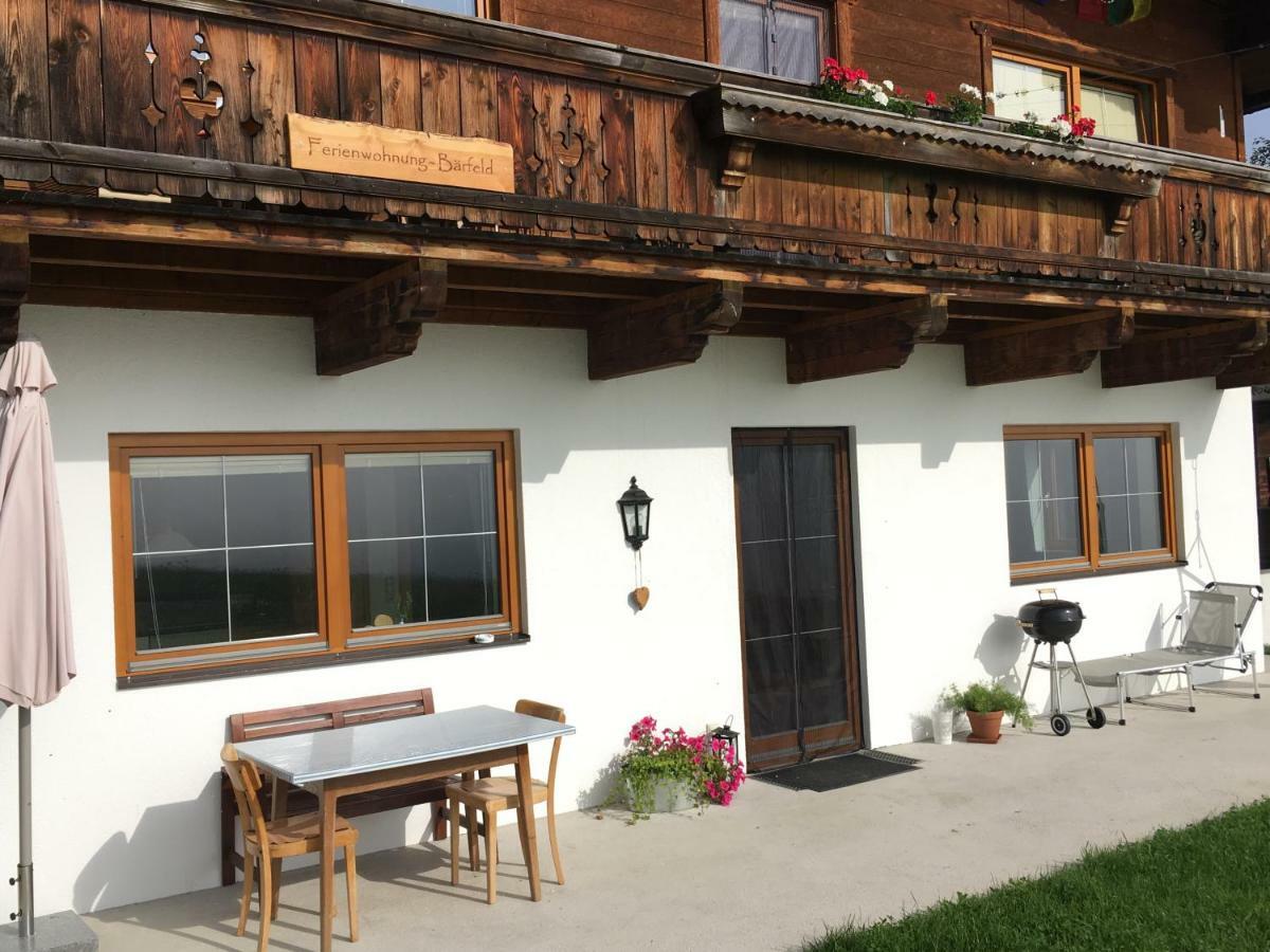 Ferienwohnung Baerfeld Fieberbrunn Buitenkant foto